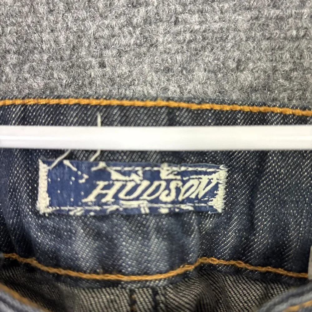 Hudson Jeans Womens Size 26 Wide Leg Utility Pockets Trousers - Picture 3 of 13